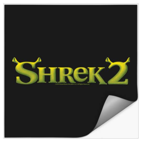 Shrek 2 Ear Logo Movie Poster  : Shrek Same Swamp Forever , Shrek Shirt, Disney Fiona Princess , Shrek,Shrek Stickers