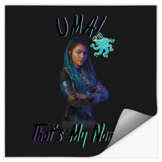 Disneyss Descendants 2 Uma That My Name Portrait Stickers