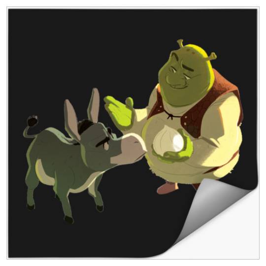 Shrek and Donkey  9: Shrek Same Swamp Forever , Shrek Shirt, Disney Fiona Princess , Shrek,Shrek Stickers