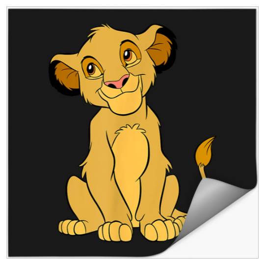 Disneyss Lion King Classic Simba Cosplay Stickers