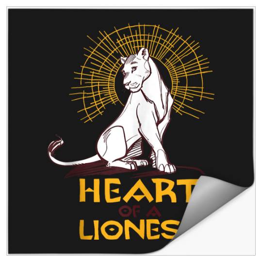 Discover Disneyss The Lion King Live Action Nala Heart Of A Lioness Stickers