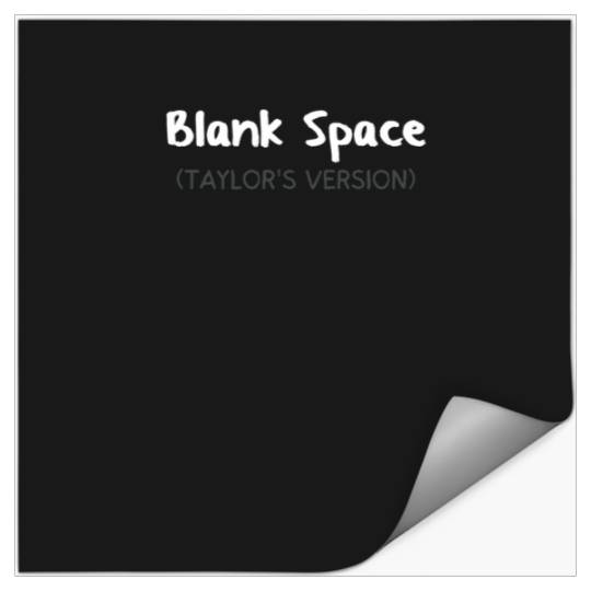 Discover Blank Space Taylors Version  : Vintage Taylor The Eras Tour , The Eras Tour Taylor Version, THE ERAS TOUR , Taylor Stickers