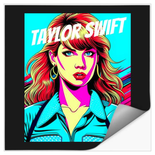 Discover taylor version action comic style  : Vintage Taylor The Eras Tour , The Eras Tour Taylor Version, THE ERAS TOUR , Taylor Stickers