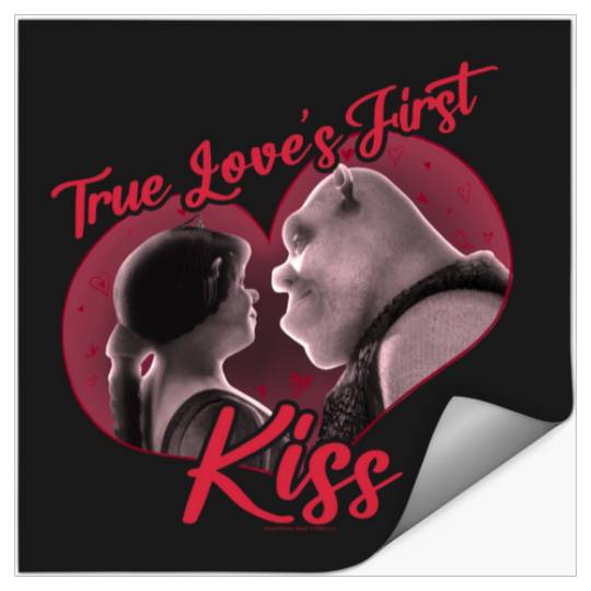 Shrek Valentine's Day Fiona  Shrek True Love's First Kiss  : Shrek Same Swamp Forever , Shrek Shirt, Disney Fiona Princess , Shrek,Shrek Stickers