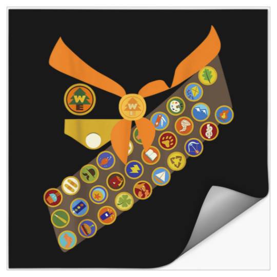 Disney Pixar Up Wilderness Explorer Costume Hall Stickers