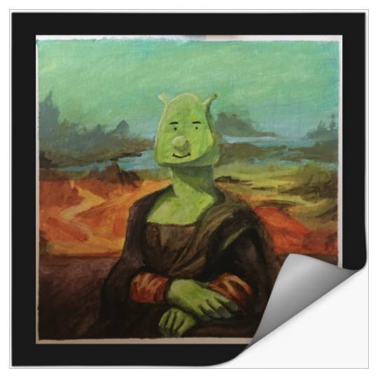 The Mona Ogre  : Shrek Same Swamp Forever , Shrek Shirt, Disney Fiona Princess , Shrek,Shrek Stickers
