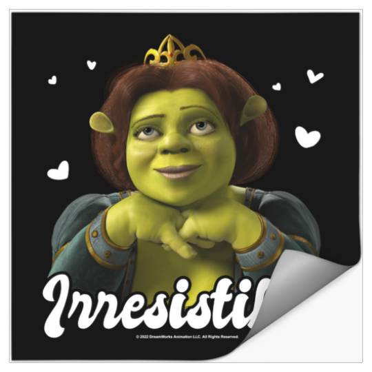 Shrek Valentine's Day Fiona Irresistible Floating Hearts  : Shrek Same Swamp Forever , Shrek Shirt, Disney Fiona Princess , Shrek,Shrek Stickers
