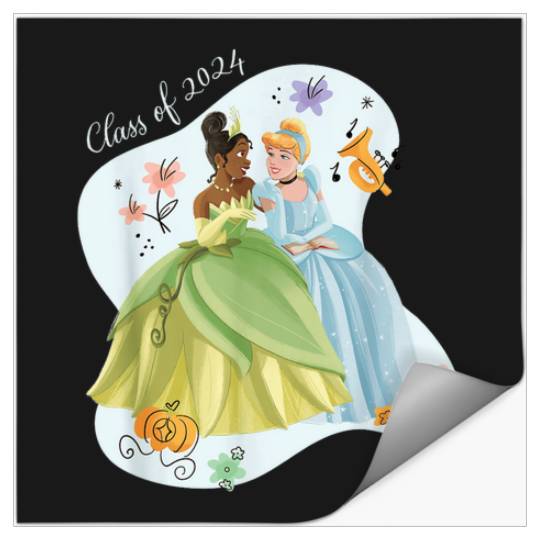 Disney Princess Tiana Cinde Graduation Clas Stickers