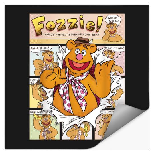 Disneyss Muppets Fozzie Bear Worlds Funniest Stand Up Comic Stickers