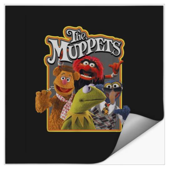 Disney The Muppets  Variety Show Group Shot Post Stickers