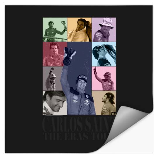 Carlos Sainz Eras Tour 2023 season V2 Stickers