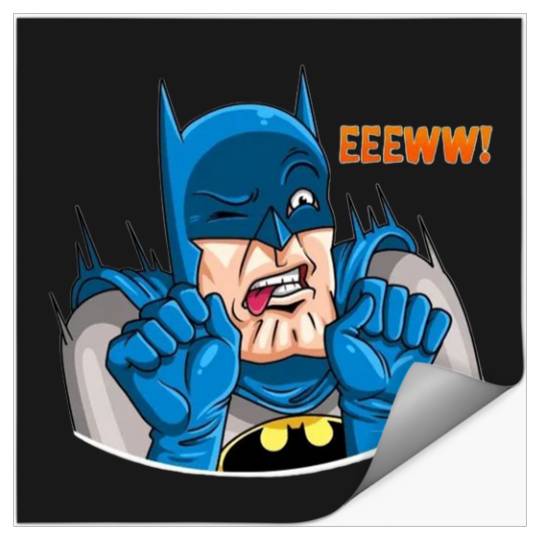 Eeeww What's that ? Batman The Batman , Superhero , Marvel Disney Stickers