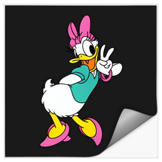 Disney Mickey Friends Daisy Duck Small Pose Stickers