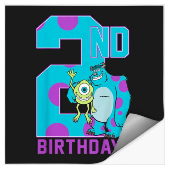 Kids Disney Pixar Monsters University Mike Sully Stickers