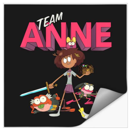 Disney Channel Amphibia Team Anne Stickers