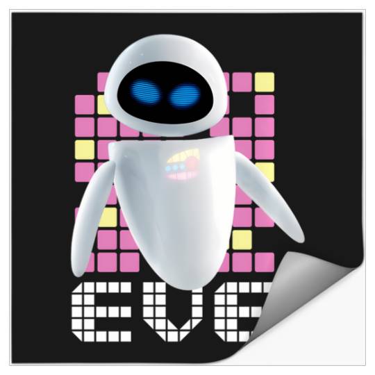 Disney Pixar Wall-E Geometric Eve Stickers