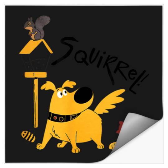 Disney and Pixars Dug Days Squirrel Bird Feeder Stickers