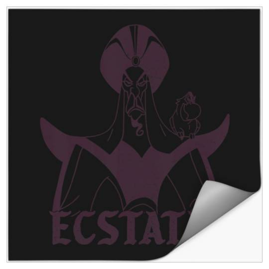 Disney Aladdin Jafar Lago Ecstatic Look Graphic Stickers