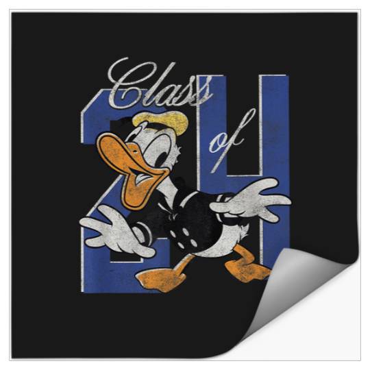 Disney Donald Duck Class of 24 Graduation 2024 R Stickers