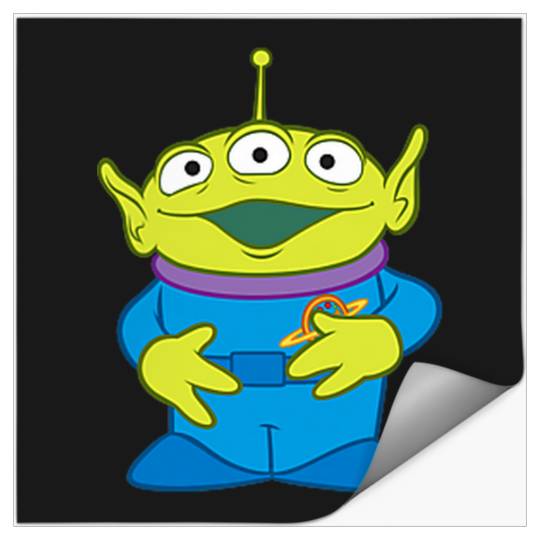 Disney Pixar Toy Story Pizza Planet Alien Pocket Stickers