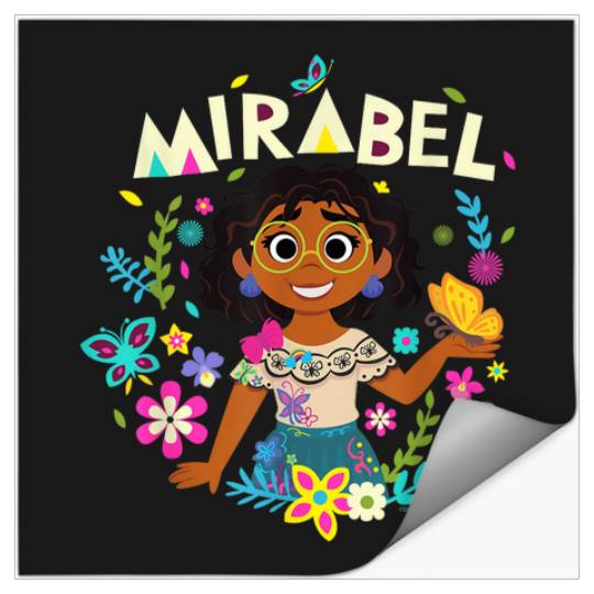 Disney Encanto Mirabel Madrigal Floral Stickers
