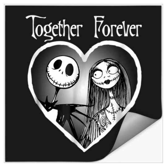 Disneyss Nightmare Before Christmas Together Stickers