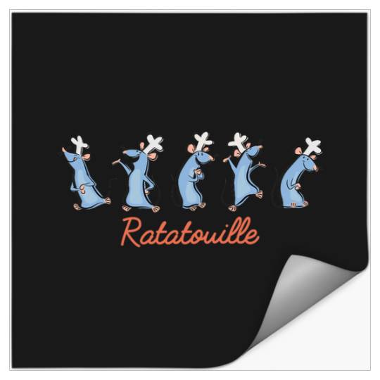 Disney Pixar Ratatouille Emotions Of Remy Stickers
