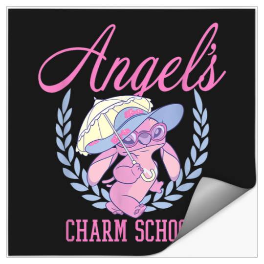 Disneyss Lilo Stitch Angel Charm School Demure College Stickers