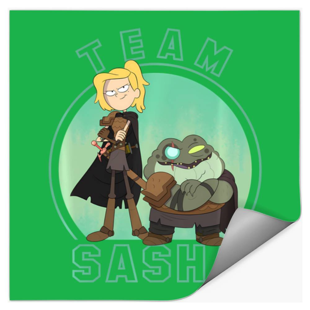 Disney Channel Amphibia Team Sasha Stickers