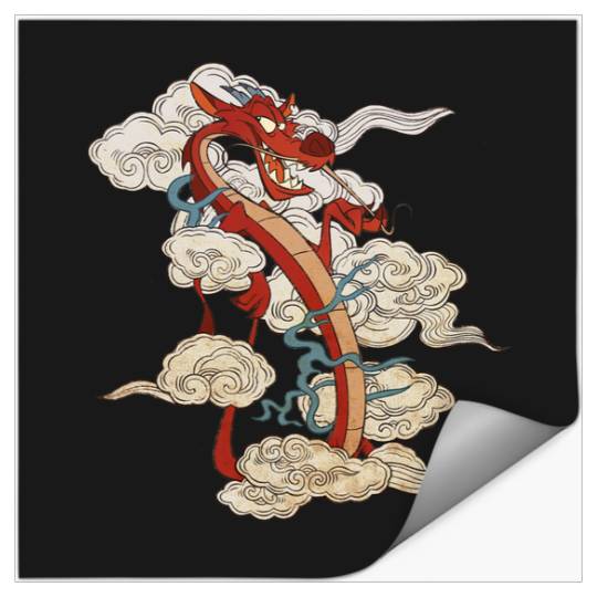 Disney Mushu Stickers