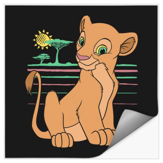 Disney The Lion King Young Nala 90s Stickers