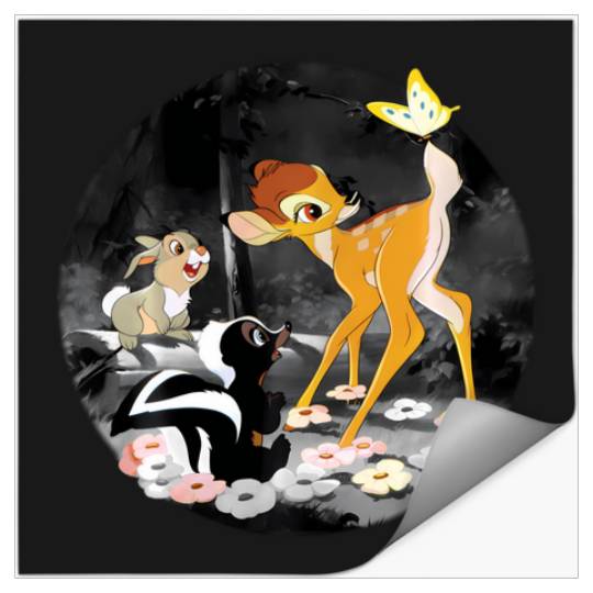 Disney Bambi Playmates Stickers
