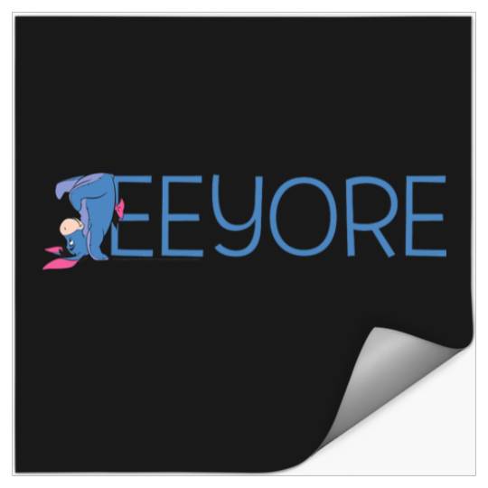 Disney Winnie the Pooh Eeyore Classic Lettering Stickers