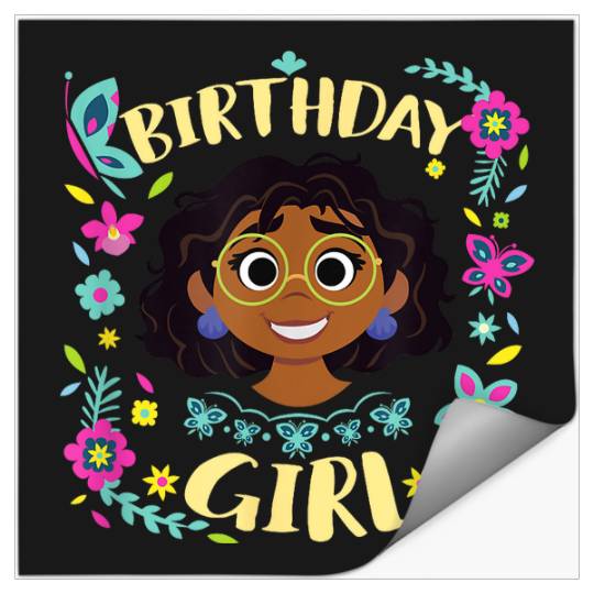 Disney Encanto Mirabel Birthday Girl Poster Stickers