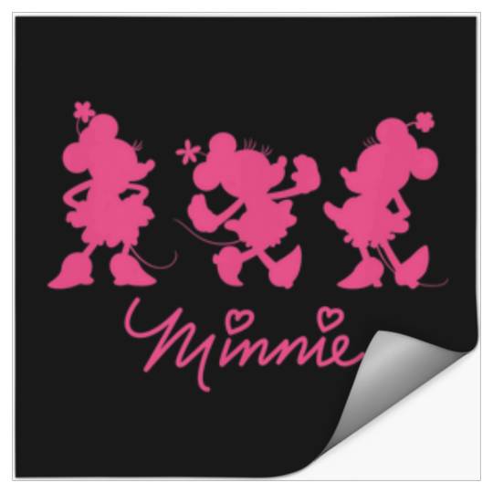 Amazon Essentials Disney Minnie Silhouette Trio Stickers