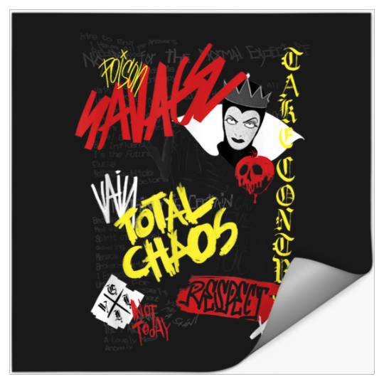 Disneyss Snow White Evil Queen Graffiti Stickers