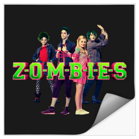 Disney's Haunted Mansion: A Spooky and Delightful Zombie Adventure Stickers