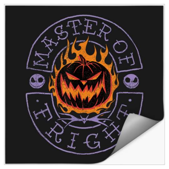 Disneyss Nightmare Before Christmas Halloween Master Of Fright Stickers