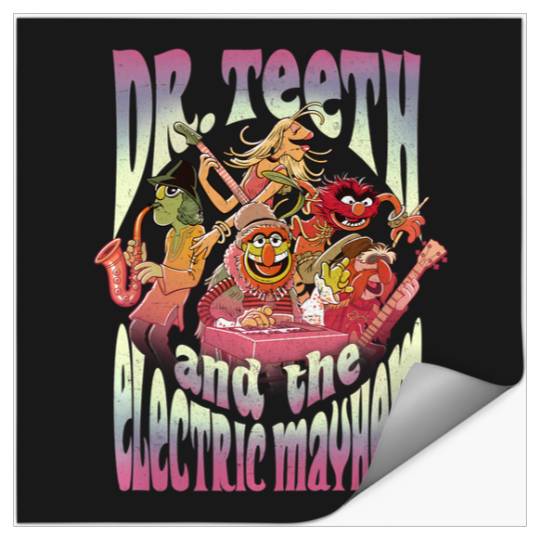 Disney The Muppets Dr. Teeth And The Electric Mayhem Stickers