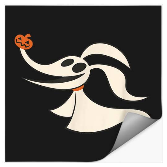 Disneyss Halloween Nightmare Before Christmas Zero Stickers