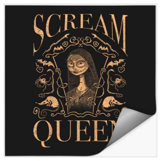 Disneyss The Nightmare Before Christmas Halloween Scream Queen Stickers