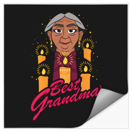Disney Encanto Alma Madrigal Best Grandma Stickers