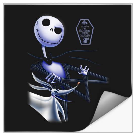 Disneyss The Nightmare Before Christmas 30th Anniversary Jack Stickers