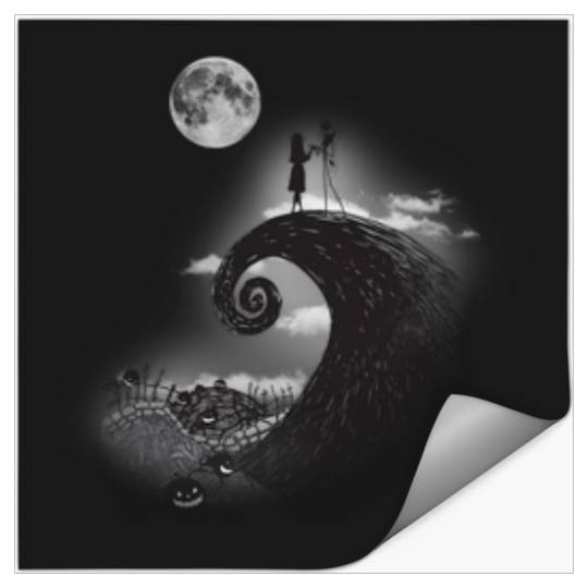 Disneyss Nightmare Before Christmas Jack And Sally Stickers