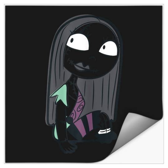 Disneyss The Nightmare Before Christmas Halloween Cute Sally Stickers
