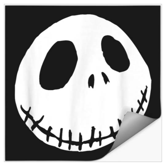 Disneyss Nightmare Before Christmas Jack Smile Stickers