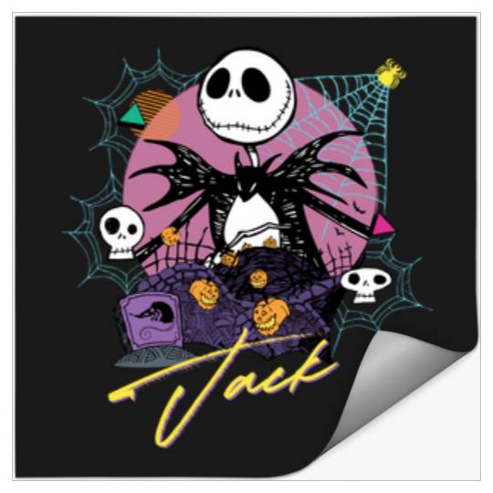 Disneyss The Nightmare Before Christmas Couples Matching Jack Stickers
