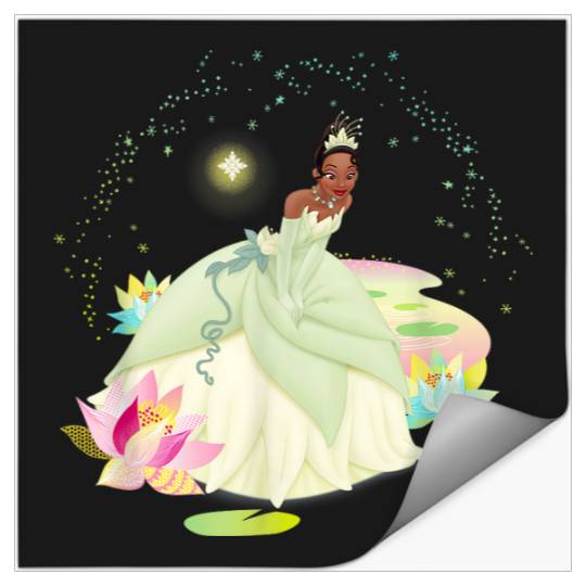 Disneys The Princess And The Frog Tiana On A Bayou Stickers