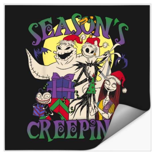 Disneyss The Nightmare Before Christmas Seasons Creepings Stickers