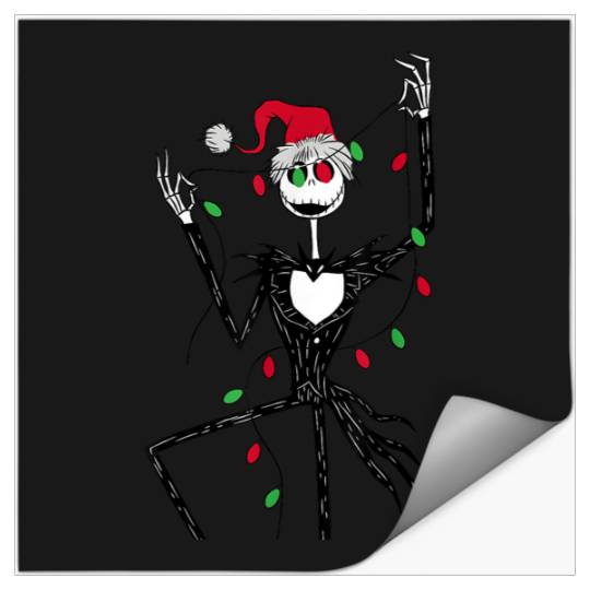 Disneyss The Nightmare Before Christmas Jack String Lights Stickers